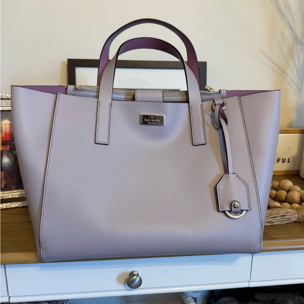 Kate Spade Lavender Tote Bag